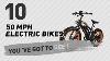 26 500w Orange Fat Tire Electric Bicycle Mountain Snow Beach E Bike 7 Speed